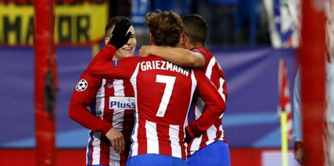 Griezmann y Gameiro fueron determinantes.