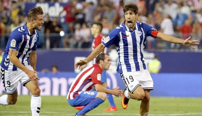 El gol de Manu García provocó la sorpresa de la jornada en el Calderón.