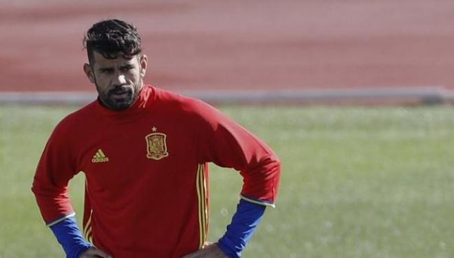 Diego Costa será de nuevo titular con la Selección.