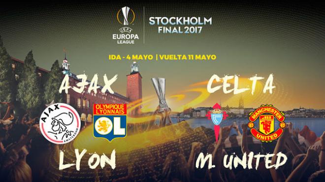 Ajax-Lyon, la otra eliminatoria de semifinales.