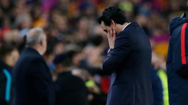 Emery se lamenta tras encajar el definitivo 6-1.