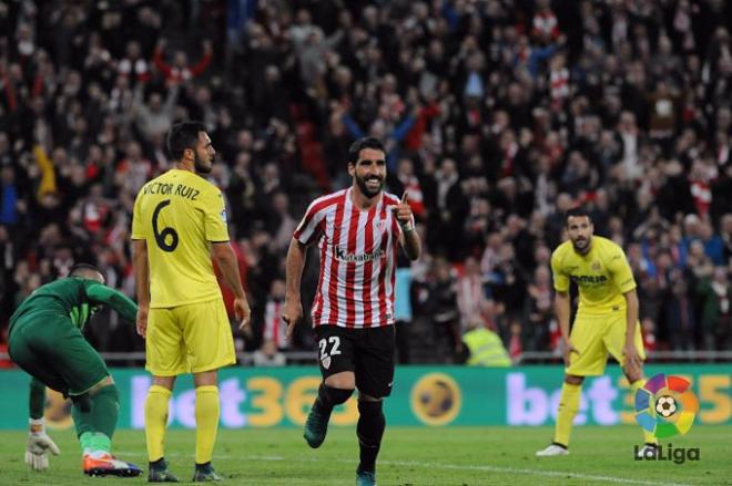 Raúl García anotó el único tanto del partido.