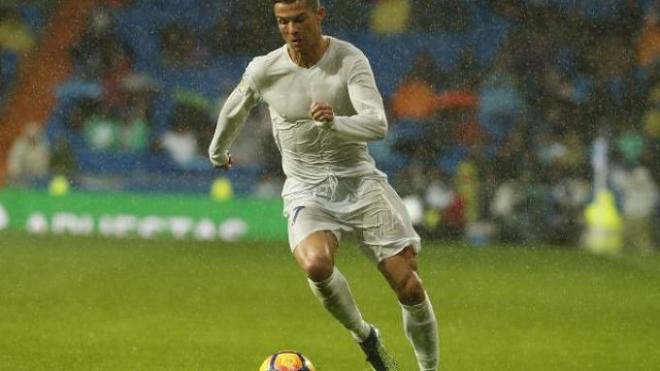 Ronaldo, en una acción del partido.