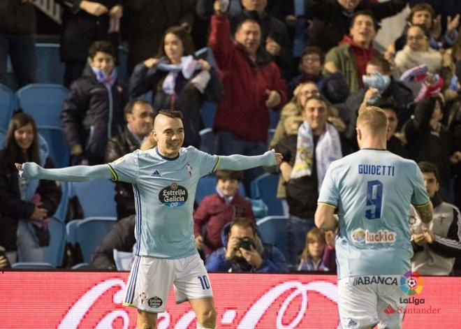 Iago Aspas acumula 9 goles en los últimos 9 partidos.