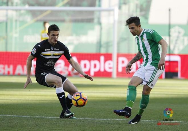 Rubén Castro y Piccini fueron los autores de los goles verdiblancos.