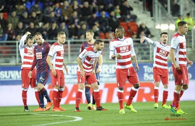 Desafortunada acción para el equipo granadino.