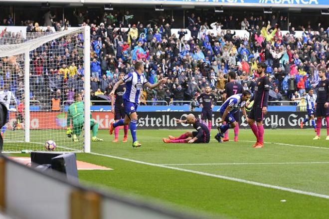 Acción del gol de Joselu.