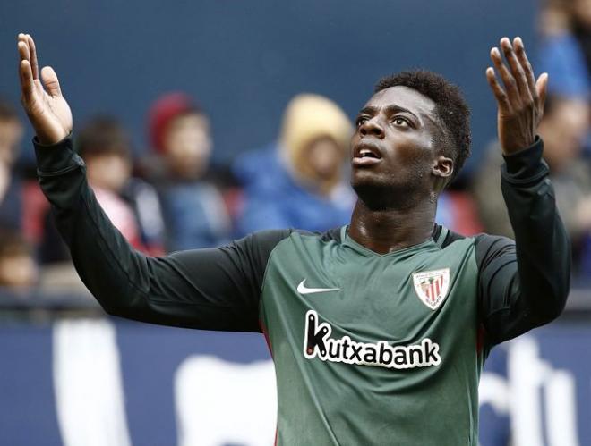 Iñaki Williams, tras su gol a Osasuna.