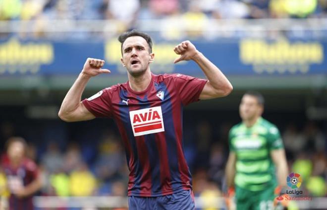 Kike García, delantero del Eibar.