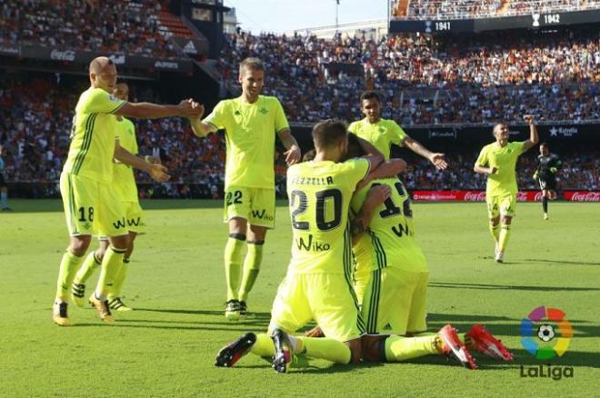 Rubén Castro acabó con el maleficio en Mestalla en el 92'.