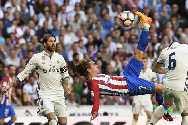 Griezmann empató el partido en el tramo final.