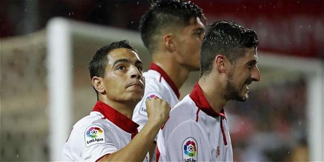 Ben Yedder y Correa, protagonistas en la victoria del Sevilla.