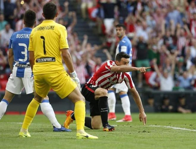 Aduriz agradece a Balenziaga su asistencia.