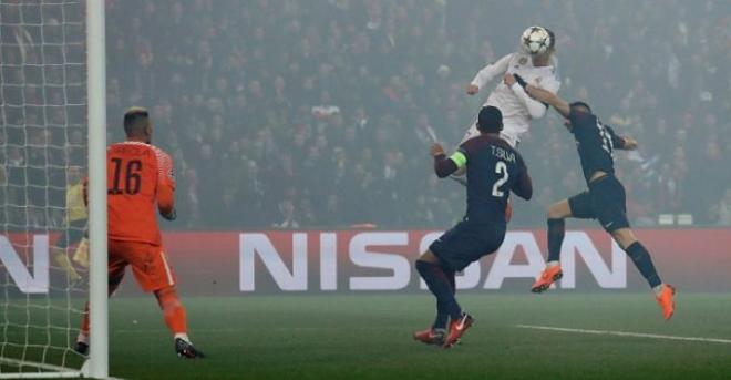 El gol de Cristiano Ronaldo sentenció el pase del Real Madrid.
