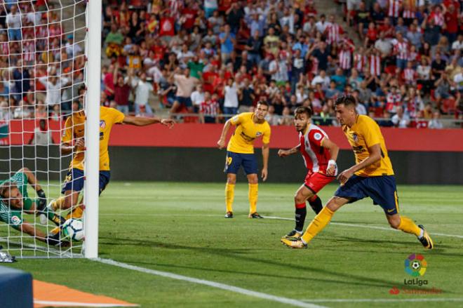 Oblak salva un tanto del Girona.