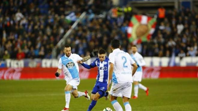 Disparo tremendo del delantero local en el único gol del partido.