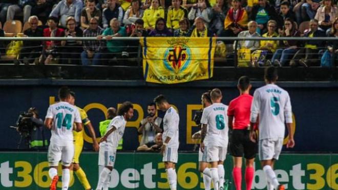 Marcelo y Cristiano Ronaldo celebran el segundo tanto.