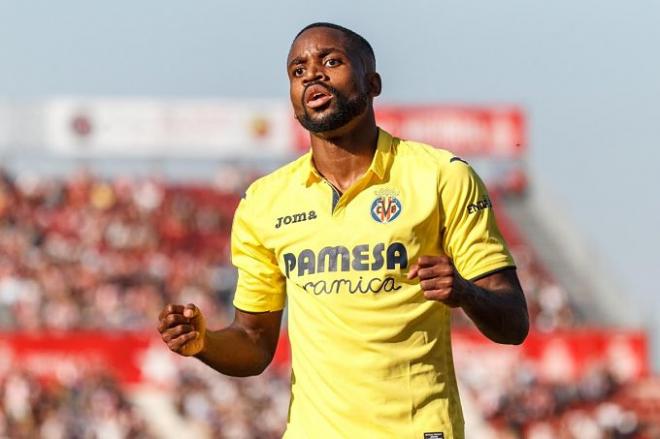 Bakambu, tras su doblete ante el Girona.