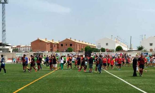 Los gerenenses siguen disfrutando del fútbol