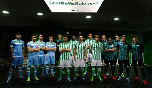 El Betis presentará sus nuevas equipaciones.