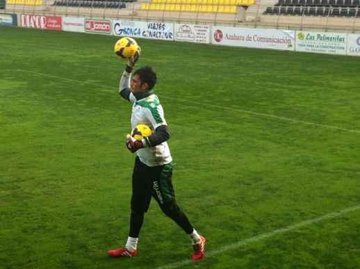 Adán, portero del Betis.