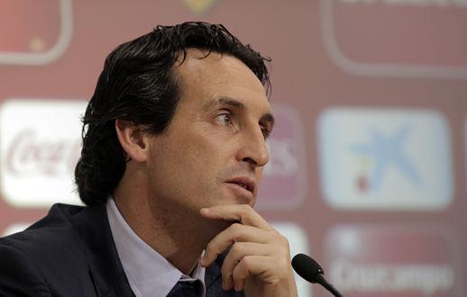 Emery, en sala de prensa.