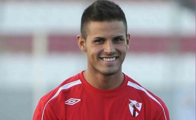 Luismi, centrocampista del Sevilla Atlético.