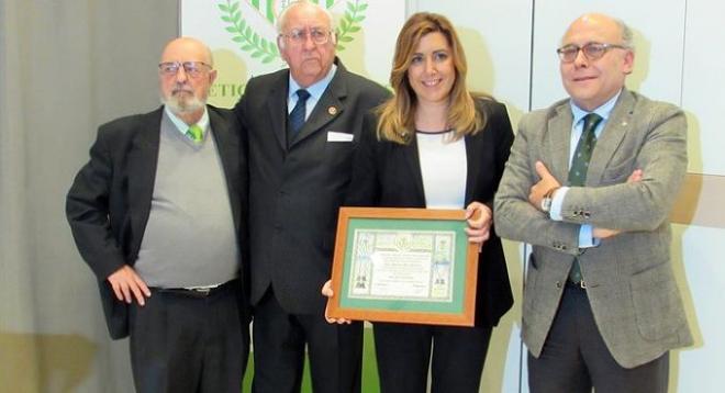 Ollero junto a Susana Díaz | Foto: RBB.