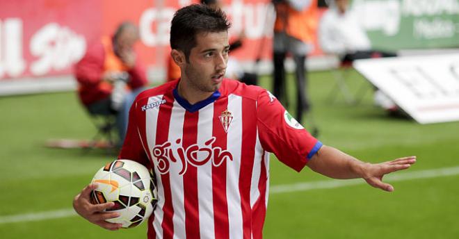 Jony, jugador del Sporting que interesa al Betis.