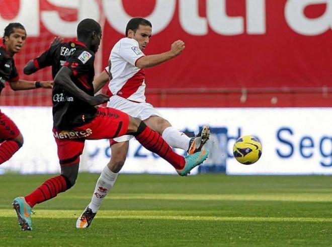 Nacho, jugador del Rayo, estuvo en la agenda del Betis.