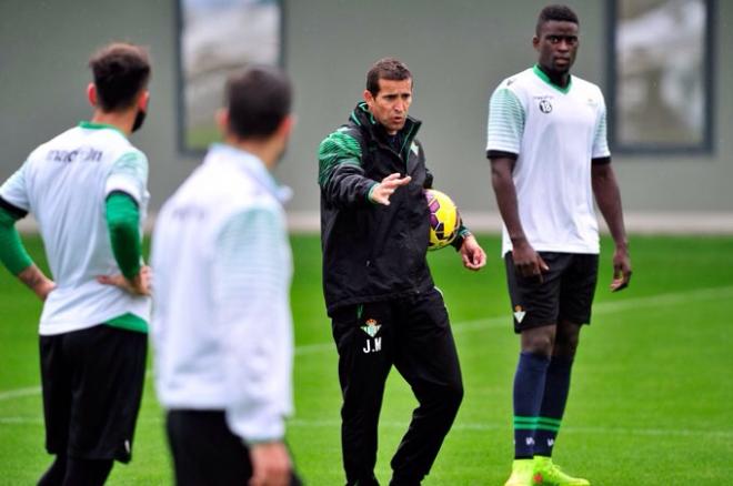 Entrenamiento del Betis.