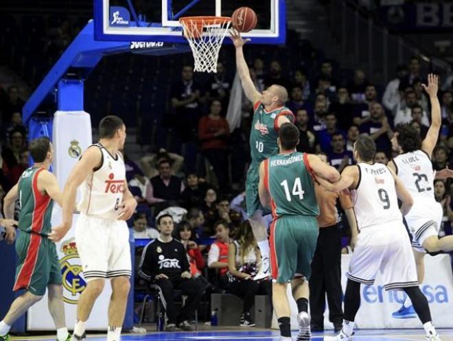 Partido de la pasada campaña ante el Madrid.