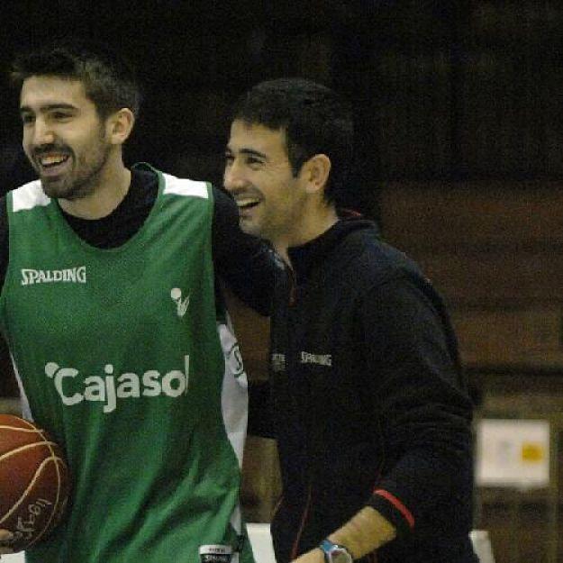 Rafa Puerto, en un entrenamiento.