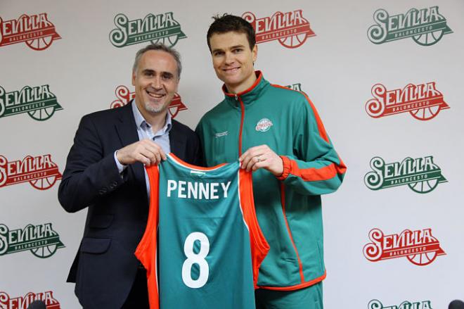 Kirk Penney, nuevo jugador del Baloncesto Sevilla.