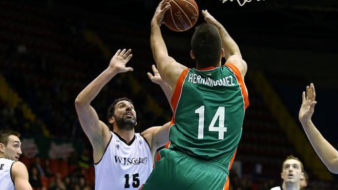 Partido del Baloncesto Sevilla.