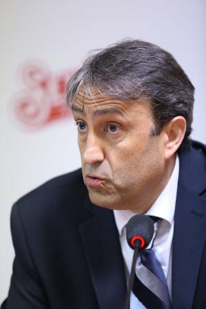 Luis Casimiro, entrenador del CB Sevilla.