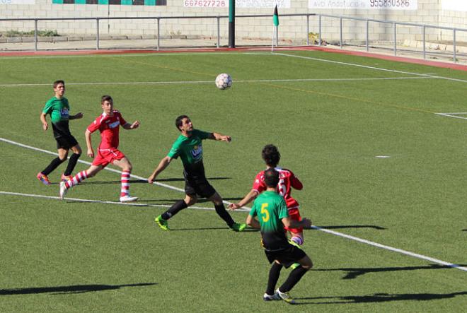 Lance de un partido de Andaluza, la pasada temporada.