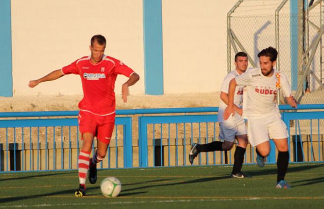 Imagen de un partido del Osuna.