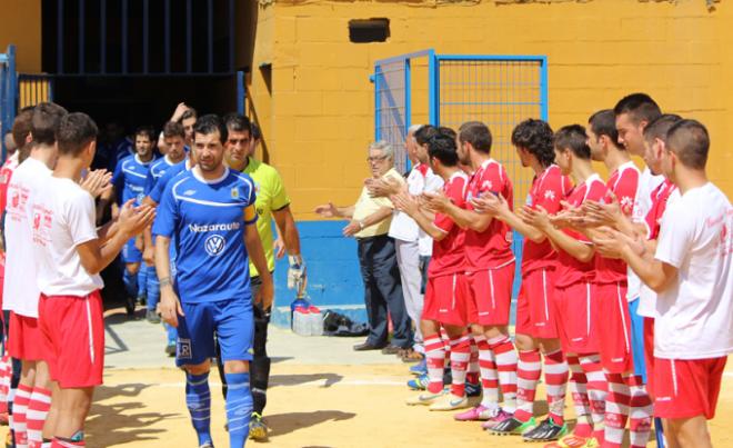 La Rociera, en el último partido de la pasada temporada.