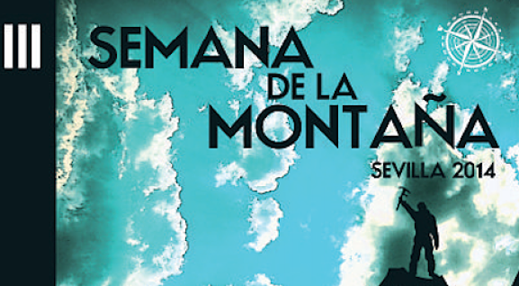 Cartel de la III Semana de la Montaña Ciudad de Sevilla.