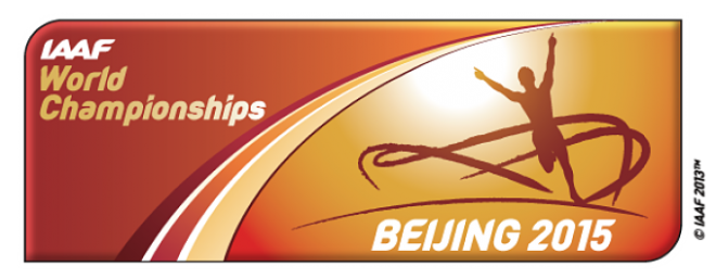 Logo del Mundial de atletismo de Pekín.