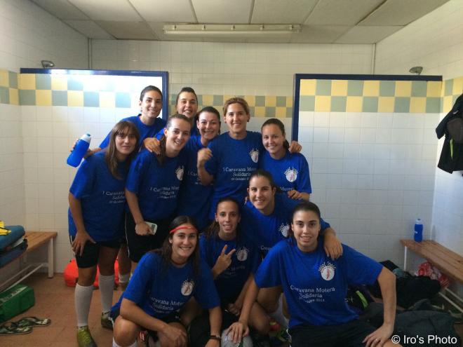 Jugadoras del Estudiantes de Sevilla.