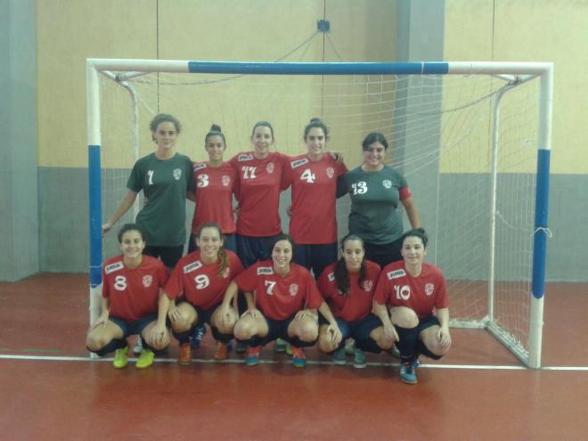 Jugadoras del Estudiantes de Sevilla.