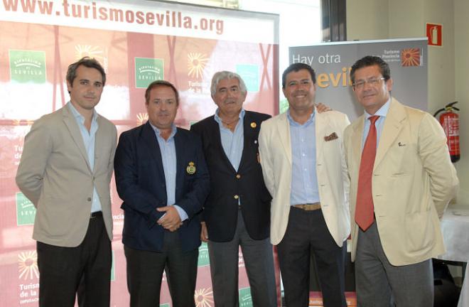 R. Ruíz, M. Navarro, G. Escauriaza y Luis Corrales.