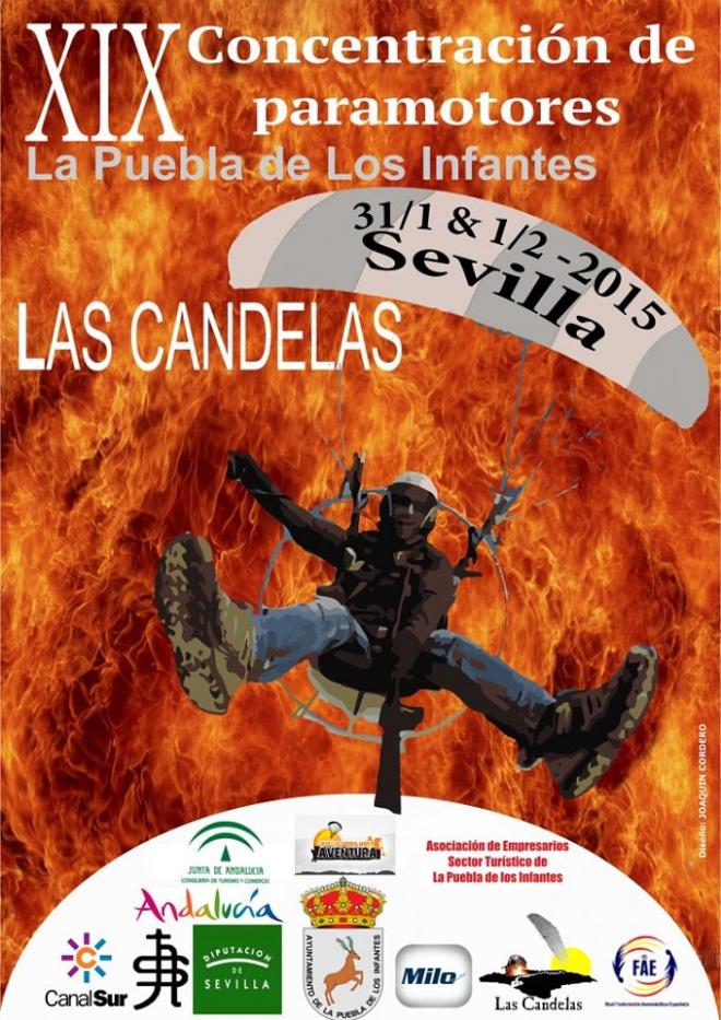 Cartel de Las Candelas 2015.