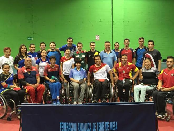 La Selección Venezolana, en Sevilla.