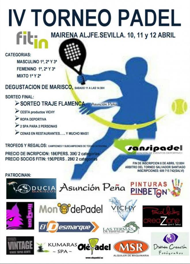 Cartel del torneo.