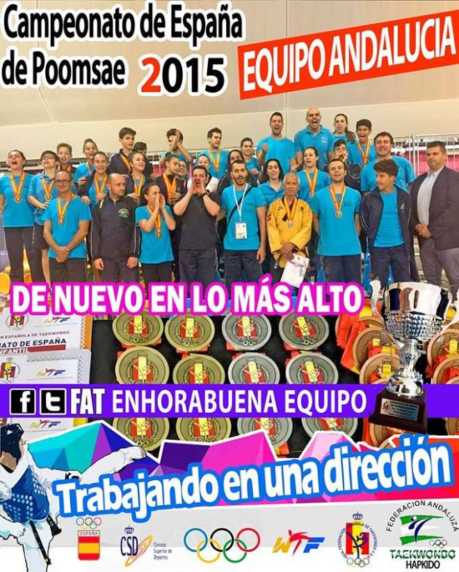 Cartel del campeonato.