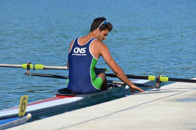 Jaime Canalejo, durante una prueba.