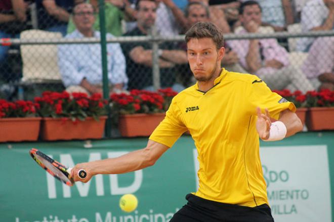 Pablo Carreño, durante el partido de cuartos.